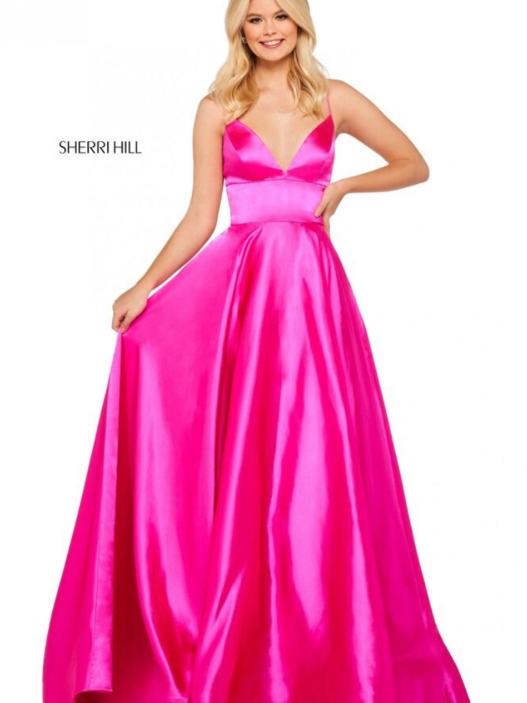 Sherri Hill Prom Dress, Size 0, Pink, Brand New, Excellent Condition!